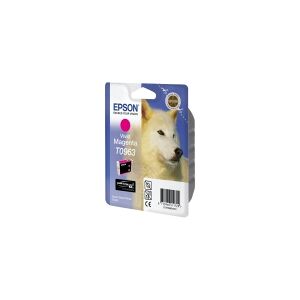 Epson T0963 - 11.4 ml - levende rød - original - blister - blækpatron - for Stylus Photo R2880