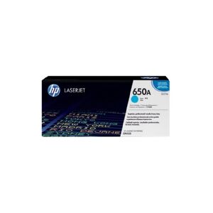 HP 650A - Cyan - original - LaserJet - tonerpatron (CE271A) - for Color LaserJet Enterprise CP5520, CP5525, M750