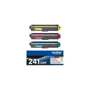 Brother TN241CMY - 3 pakker - gul, cyan, magenta - original - tonerpatron - for Brother DCP-9015, DCP-9020, HL-3140, HL-3150, HL-3170, MFC-9140, MFC-9330, MFC-9340