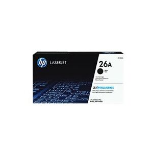 Lasertoner HP 26A CF226A, 3.100 sider, Sort