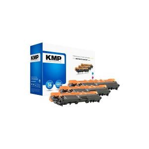 KMP MULTIPACK B-T49CMY - 3 pakker - Højtydende - gul, cyan, magenta - kompatibel - tonerpatron (alternativ til: Brother TN245C, Brother TN245M, Brother TN245Y)