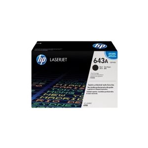 Lasertoner HP 643A Q5950A, 11.000 sider, Sort