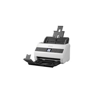 Epson WorkForce DS-870 - Dokumentscanner - Contact Image Sensor (CIS) - Duplex - A4 - 600 dpi x 600 dpi - op til 65 ppm (mono) / op til 65 ppm (farve) - ADF (100 ark) - op til 7000 scanninger pr. dag - USB 3.0