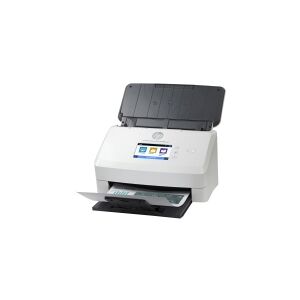 HP ScanJet Enterprise Flow N7000 snw1 - Dokumentscanner - CMOS / CIS - Duplex - 216 x 3100 mm - 600 dpi x 600 dpi - op til 75 ppm (mono) / op til 75 ppm (farve) - ADF (80 ark) - op til 7500 scanninger pr. dag - USB 3.0, LAN, Wi-Fi(n)