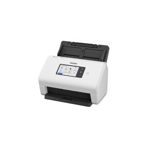 Brother ADS-4900W - Dokumentscanner - Dual CIS - Duplex - A4 - 600 dpi x 600 dpi - op til 60 ppm (mono) / op til 60 ppm (farve) - ADF (100 ark) - op til 9000 scanninger pr. dag - USB 3.0, LAN, Wi-Fi(n), USB 2.0 (Host)