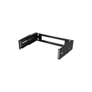 DELTACO 19-DTSR0202 - Konsol for rack - vægmonterbar - sort - 2U - 19