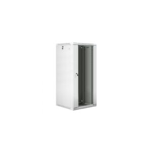 Lanberg - Rack kabinet - vægmonterbar - grå, RAL 7035 - 27U - 19