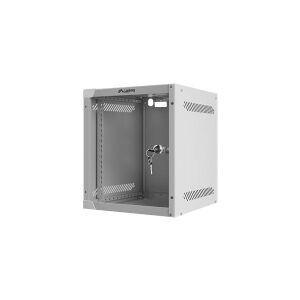 Lanberg - Rack kabinet - vægmonterbar - grå, RAL 7035 - 6U - 10