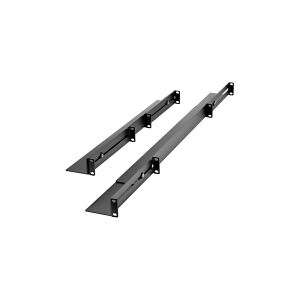 StarTech.com 1U 19 tommer Server Rack Rails, 24-36 tommer justerbar dybde, Universal 4 Post Rack Mount Rails, Network Equipment/Server/UPS Mounting Rail Kit, HPE ProLiant, Dell PowerEdge - 4 Post Rack Rails (UNIRAILS1UB) - Kit til rack med spor - stativmo