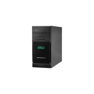 HPE ProLiant ML30 Gen10 Plus Performance - Server - tower - 4U - envejs - 1 x Xeon E-2314 / 2.8 GHz - RAM 16 GB - SATA - hot-swap 3.5 bås(e) - ingen HDD - Gigabit Ethernet - skærm: ingen