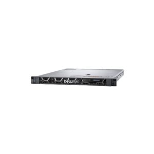 Dell PowerEdge R450 - Server - rack-monterbar - 1U - 2-vejs - 1 x Xeon Silver 4309Y / 2.8 GHz - RAM 16 GB - SAS - hot-swap 3.5 bås(e) - SSD 480 GB - Matrox G200 - Gigabit Ethernet - intet OS - skærm: ingen - sort - med 3 års Basic Onsite