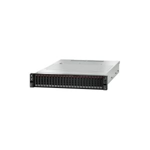 Lenovo ThinkSystem SR650 7X06 - Server - rack-monterbar - 2U - 2-vejs - 1 x Xeon Silver 4208 / 2.1 GHz - RAM 32 GB - SAS - hot-swap 2.5 bås(e) - ingen HDD - G200e - intet OS - skærm: ingen