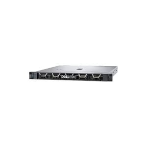 Dell PowerEdge R250 - Server - rack-monterbar - 1U - envejs - 1 x Xeon E-2314 / 2.8 GHz - RAM 8 GB - SATA - hot-swap 3.5 bås(e) - HDD 2 TB - Matrox