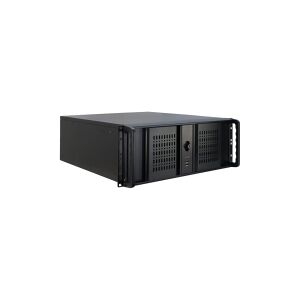 Inter-Tech Elektronik Handels Inter-Tech IPC 4U-4098-S - Rack-monterbar - 4U - ATX - ingen strømforsyning (ATX) - USB