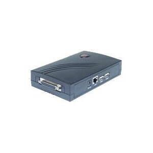 Longshine Electronics Longshine LCS-PS112 - Udskriftsserver - USB/parallel - 10/100 Ethernet