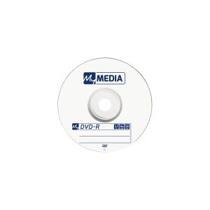 Verbatim MyMedia - 50 x DVD-R - 4.7 GB (120min) 16x - matsølv - Brick