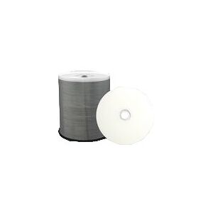 MediaRange Professional Line - 100 x CD-R - 700 MB (80 min) 52x - hvid - printbar overflade for ink jet, inderste kerne printbar - spindle