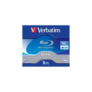 Verbatim - 5 x BD-R DL - 50 GB 6x - cd-boks