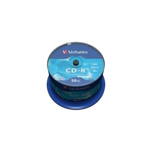 Verbatim - 50 x CD-R - 700 MB (80 min) 52x - spindle