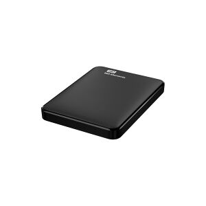 Western Digital WD Elements Portable WDBUZG0010BBK - Harddisk - 1 TB - ekstern (bærbar) - USB 3.0