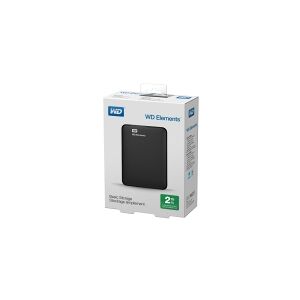 Western Digital WD Elements Portable WDBU6Y0020BBK - Harddisk - 2 TB - ekstern (bærbar) - USB 3.0