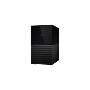 Western Digital WD My Book Duo WDBFBE0160JBK - Harddisk-array - 16 TB - 2 bays - HDD 8 TB x 2 - USB 3.1 (ekstern)