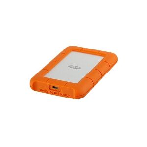 LaCie Rugged USB-C - Harddisk - 2 TB - ekstern (bærbar) - USB 3.1 Gen 1 (USB-C stikforbindelse)