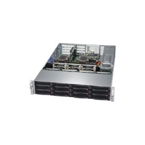 SUPER MICRO Computer Supermicro SuperServer 6029P-WTRT - Server - rack-monterbar - 2U - 2-vejs - uden CPU - RAM 0 GB - SATA - hot-swap 3.5 bås(e) - ingen HDD - AST2500 - Gigabit Ethernet, 10 Gigabit Ethernet - skærm: ingen - sort