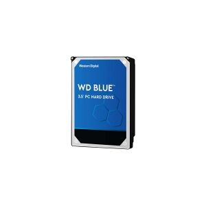 Western Digital WD Blue WD60EZAZ - Harddisk - 6 TB - intern - 3.5 - SATA 6Gb/s - 5400 rpm - buffer: 256 MB