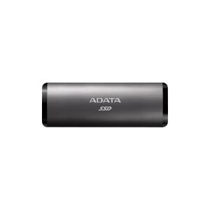 A-Data Technology ADATA SE760 - SSD - 256 GB - ekstern (bærbar) - USB 3.2 Gen 2 (USB-C stikforbindelse) - titan grå