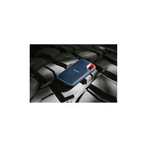 SanDisk Extreme Portable - SSD - krypteret - 500 GB - ekstern (bærbar) - USB 3.2 Gen 2 - 256-bit AES