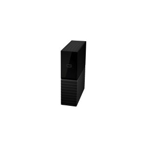 Western Digital WD My Book WDBBGB0160HBK - Harddisk - krypteret - 16 TB - ekstern (stationær) - USB 3.0 - 256-bit AES - sort