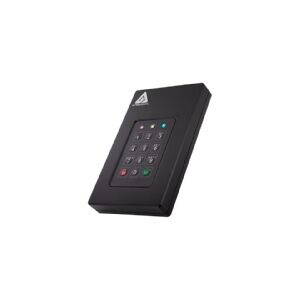 Apricorn Aegis Fortress L3 - Harddisk - krypteret - 2 TB - ekstern (bærbar) - USB 3.1 - buffer: 8 MB - 256-bit AES-XTS, FIPS 140-1 Level 3 - TAA-kompatibel