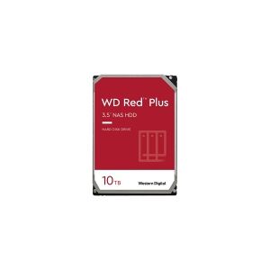 Western Digital WD Red Plus NAS Hard Drive WD101EFBX - HDD - 10 TB  - 3.5 - SATA 6Gb/s - 7200 rpm - Buffer: 256 MB - Bulk