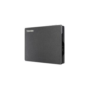 Toshiba Canvio Gaming - Harddisk - 4 TB - ekstern (bærbar) - 2.5 - USB 3.2 Gen 1 - sort