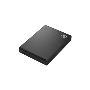 Seagate One Touch SSD STKG2000400 - SSD - 2 TB - ekstern (bærbar) - USB 3.0 (USB-C stikforbindelse) - sort - med Seagate Rescue Data Recovery