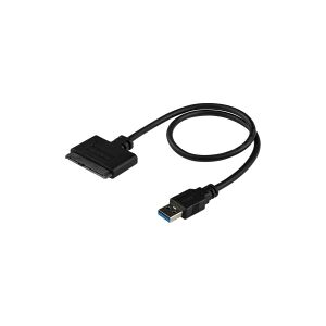 StarTech.com SATA to USB Cable - USB 3.0 to 2.5 SATA III Hard Drive Adapter - External Converter for SSD/HDD Data Transfer (USB3S2SAT3CB) - Lagringskontrol - 2.5 - SATA 6Gb/s - USB 3.0