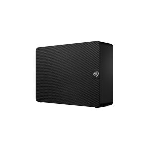 Seagate Expansion STKP8000400 - Harddisk - 8 TB - ekstern (stationær) - USB 3.0 - sort - med Seagate Rescue Data Recovery