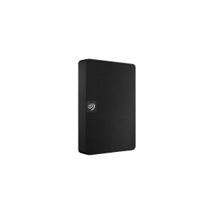 Seagate Expansion STKM4000400 - Harddisk - 4 TB - ekstern (bærbar) - USB 3.0 - sort - med Seagate Rescue Data Recovery