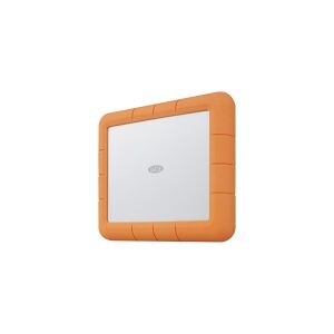 LaCie Rugged RAID Shuttle STHT8000800 - Harddisk-array - 8 TB - 2 bays - HDD 4 TB x 2 - USB 3.1 (ekstern) - med 3 years Rescue Data Recovery Service Plan