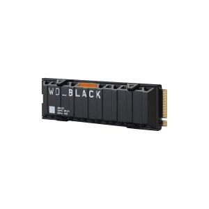 Western Digital WD Black SN850 NVMe SSD WDBAPZ5000BNC - Solid state drive - 500GB - intern - M.2 2280 - PCI Express 4.0 x4 (NVMe) - integreret kølelegeme