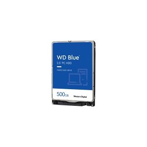 Western Digital WD Blue WD5000LPZX - Harddisk - 500 GB - intern - 2.5 - SATA 6Gb/s - 5400 rpm - buffer: 128 MB