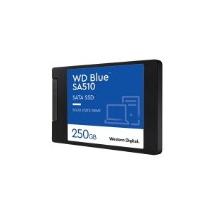 Western Digital WD Blue SA510 WDS250G3B0A - SSD - 250 GB - intern - 2.5 - SATA 6Gb/s - blå