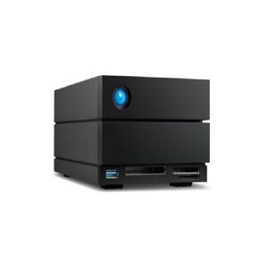 LaCie 2big Dock STLG28000400 - Harddisk-array - 28 TB - 2 bays (SATA-600) - HDD 14 TB x 2 - Thunderbolt 3, USB 3.2 Gen 2 (ekstern) - med 5 års Rescue Data Recovery Service Plan