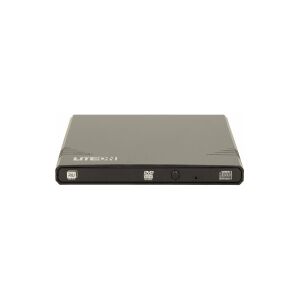 LiteOn Lite-On eBAU108, Sort, Bakke, Desktop/Laptop, DVD Super Multi DL, USB 2.0, CD, DVD