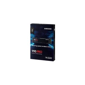 Samsung 990 PRO MZ-V9P1T0BW - SSD - krypteret - 1 TB - intern - M.2 2280 - PCIe 4.0 x4 (NVMe) - 256-bit AES - TCG Opal Encryption 2.0