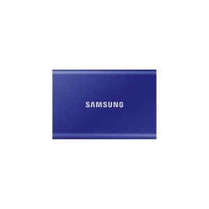 SAMSUNG Bærbar SSD T7 2 TB ekstern USB 3.2 Gen 2 indigo blå