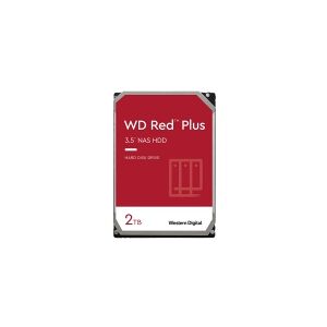 Western Digital WD Red WD20EFPX - Harddisk - 2 TB - intern - 3.5 - SATA 6Gb/s - 5400 rpm - buffer: 64 MB