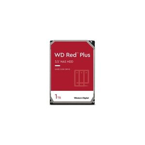 Western Digital WD Red Plus WD80EFPX - Harddisk - 8 TB - intern - 3.5 - SATA 6Gb/s - 5640 rpm - buffer: 256 MB