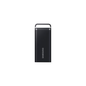 Samsung T5 Evo MU-PH8T0S - SSD - krypteret - 8 TB - ekstern (bærbar) - USB 3.2 Gen 1 (USB-C stikforbindelse) - 256-bit AES - sort